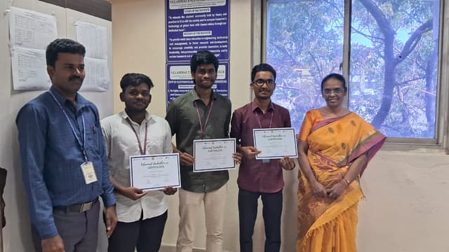 Winners - Velammal Hackathon 1.0